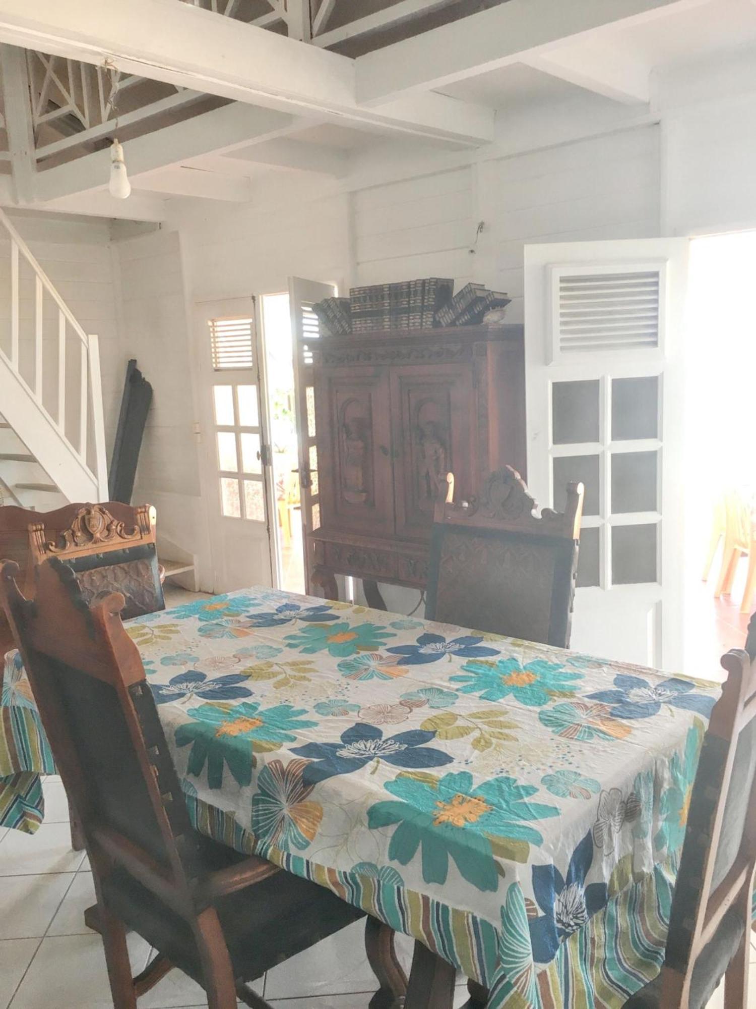 Villa Enchantee Avec Vue Sur Mer Et Piscine Au Carbet ル・カルベ エクステリア 写真
